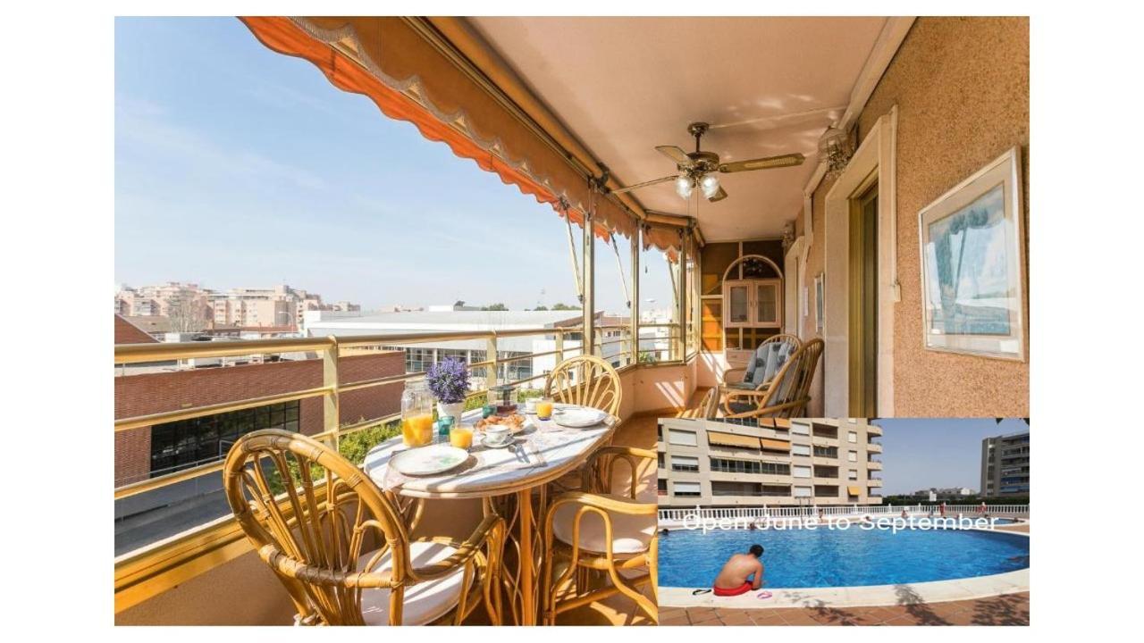 Playa 500M Y Centro Pueblo 600M, Piscina, 4 Clim, 2 Parkings Apartment Santa Pola Exterior foto